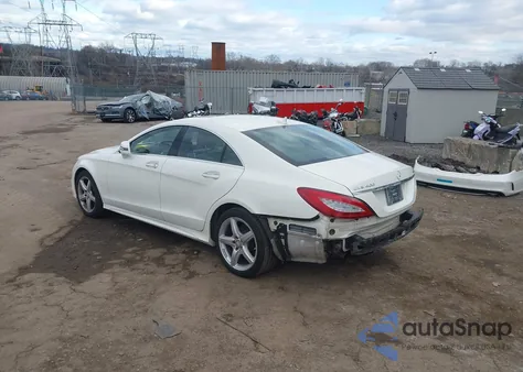 2015 Mercedes-Benz Cls 400 4Matic z USA, uszkodzony, nr VIN WDDLJ6HBXFA141962